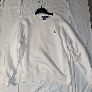 White Polo Crewneck XL